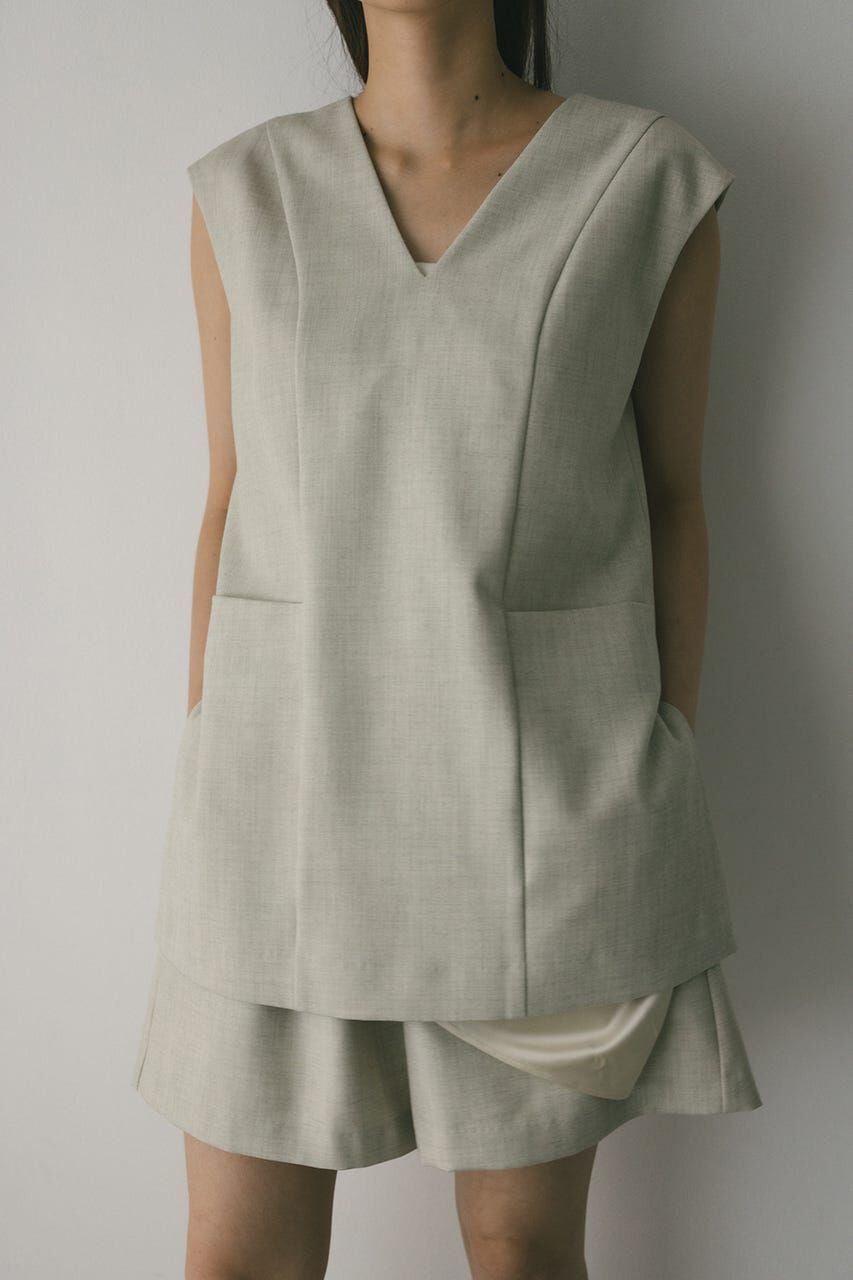 STYLEMIXER「レイヤーベストショートオールインワン」|その他|