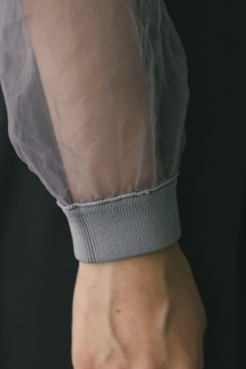 STYLEMIXER「シアーコンビネーションカーディガン」|カーディガン|