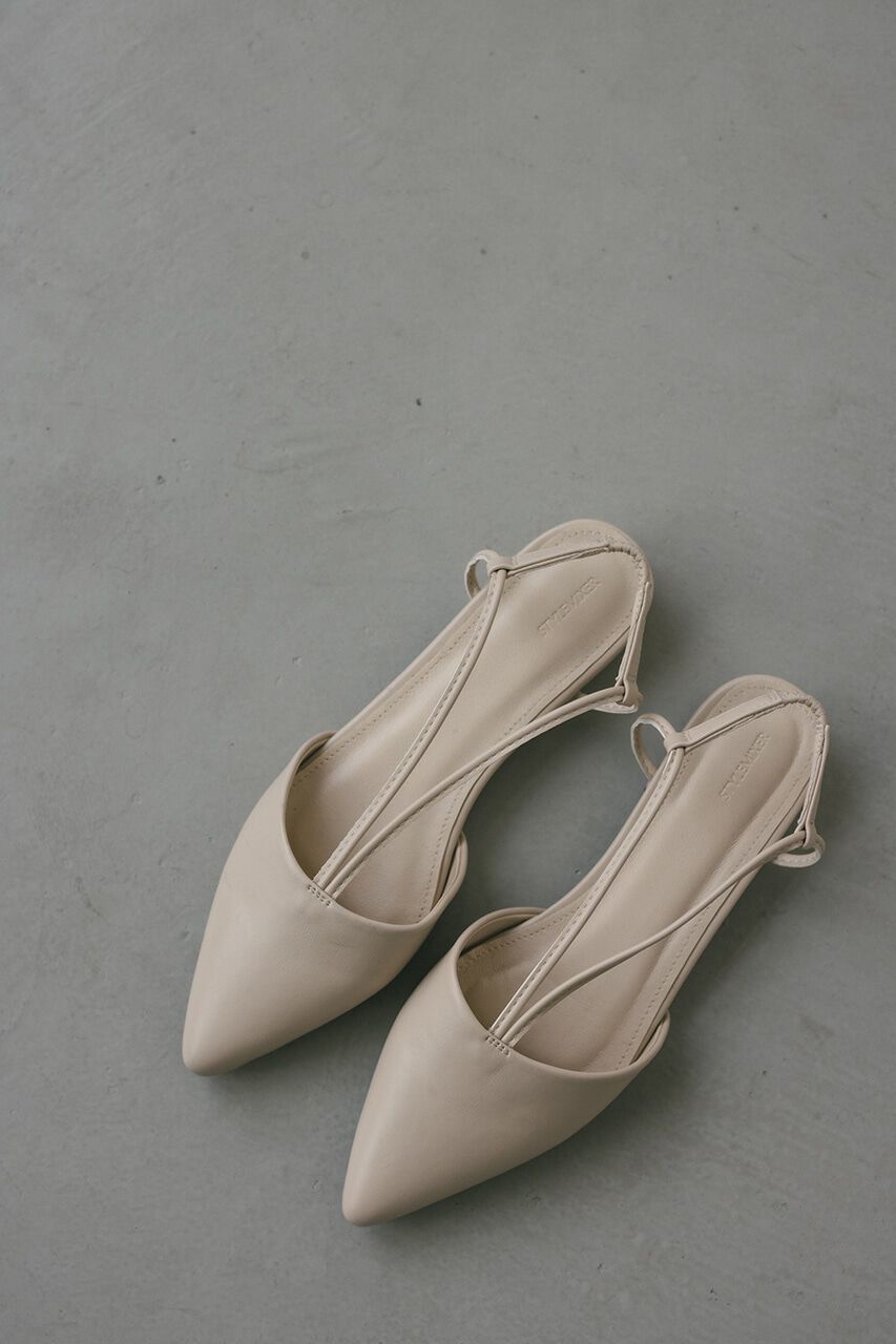 STYLEMIXER「Vストラップフラットシューズ」|パンプス|