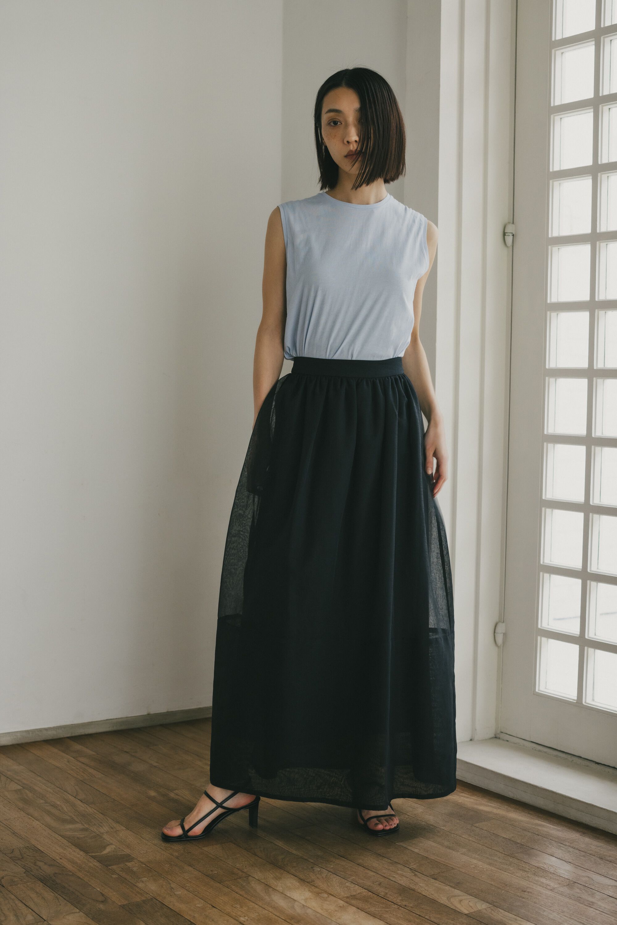 STYLEMIXER「シアーランタンスカート」|スカート|