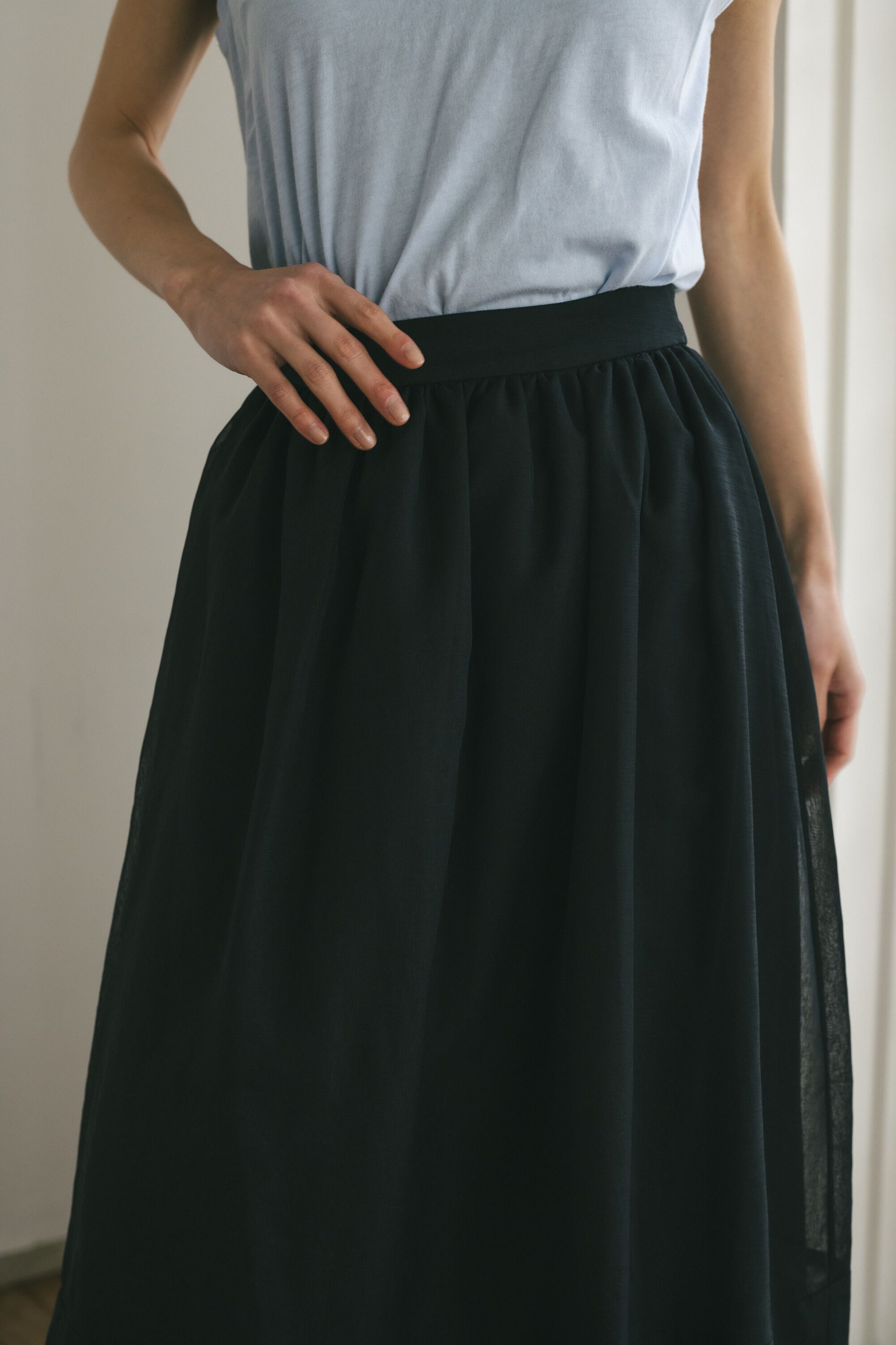 STYLEMIXER「シアーランタンスカート」|スカート|