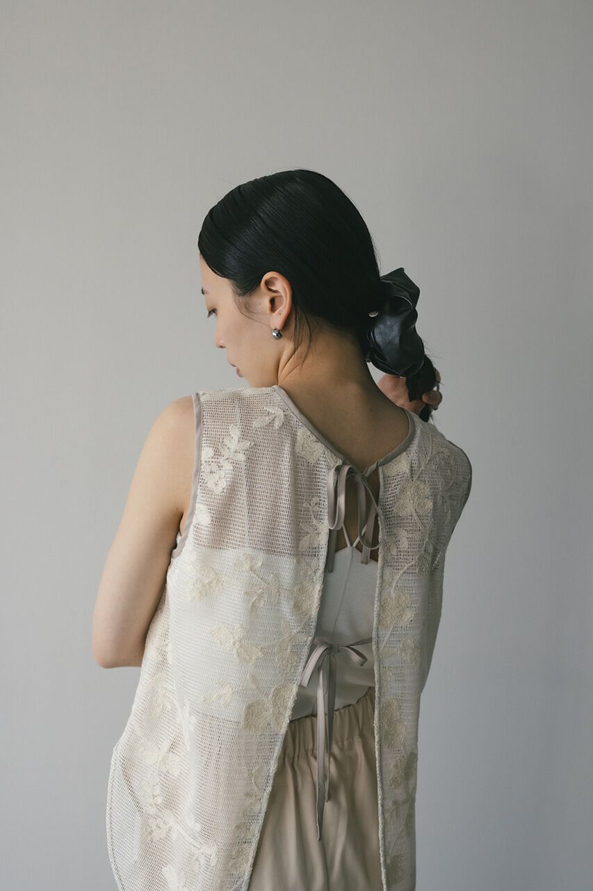 STYLEMIXER「2WAYラティスレースリボントップ」|タンクトップ|