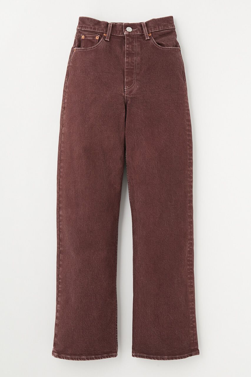 MOUSSY「PLAIN COLOR LOOSE STRAIGHT」|デニム|