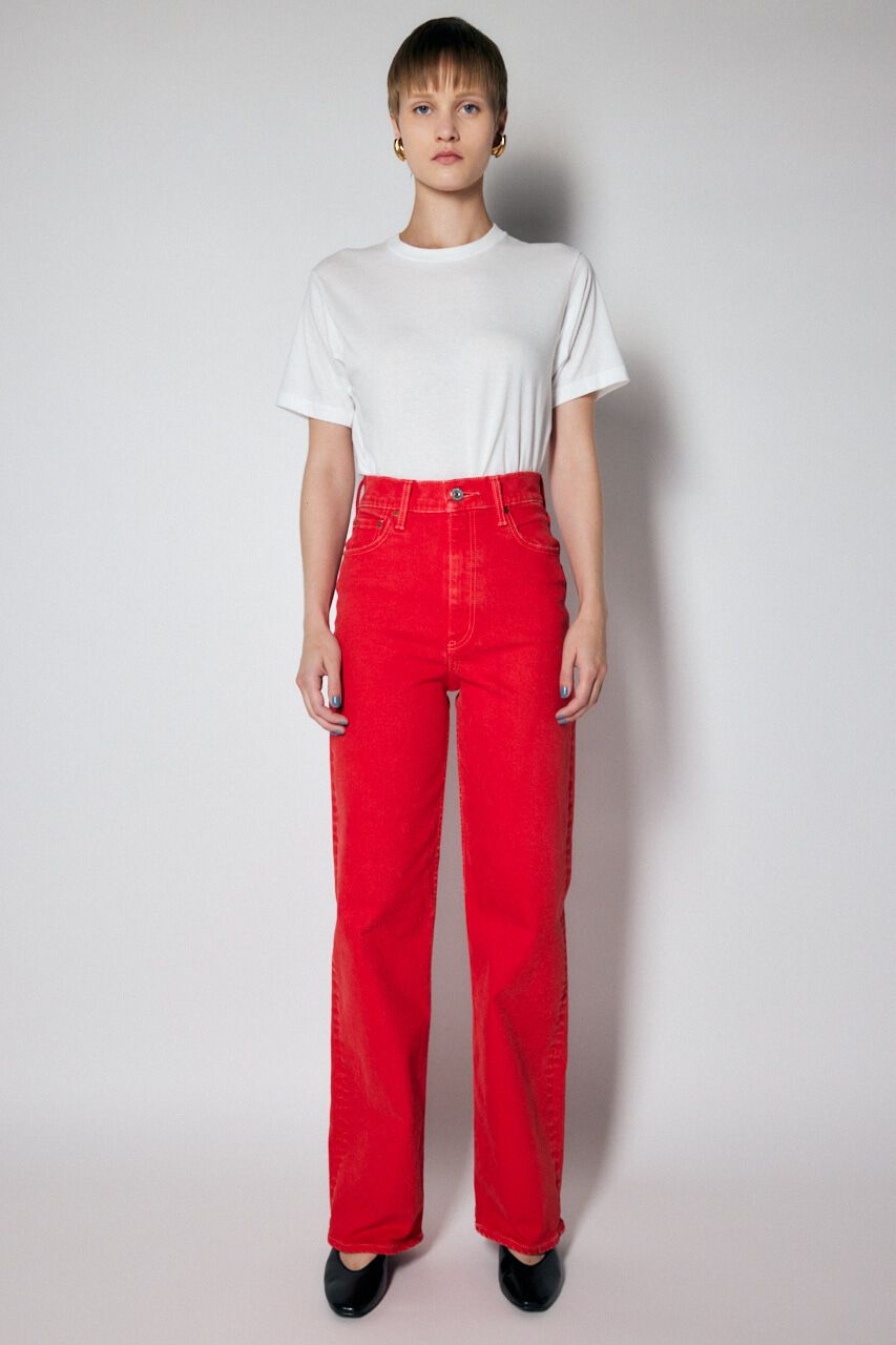 MOUSSY「PLAIN COLOR LOOSE STRAIGHT」|デニム|