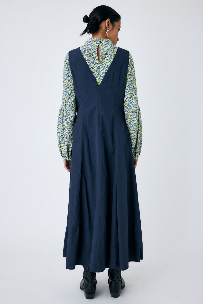 MOUSSY「SLEEVELESS FLARE ドレス」|ワンピース|