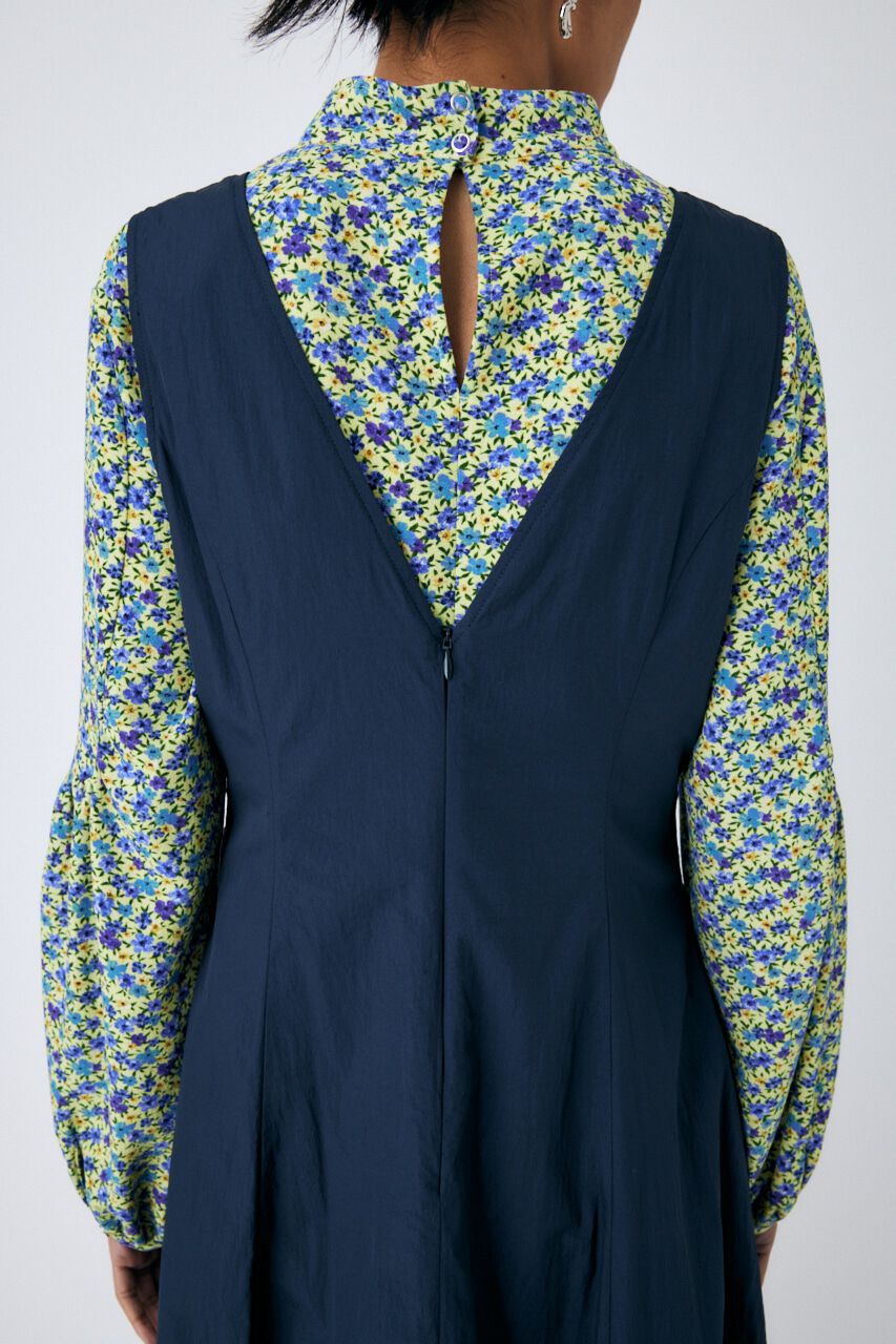 MOUSSY「SLEEVELESS FLARE ドレス」|ワンピース|