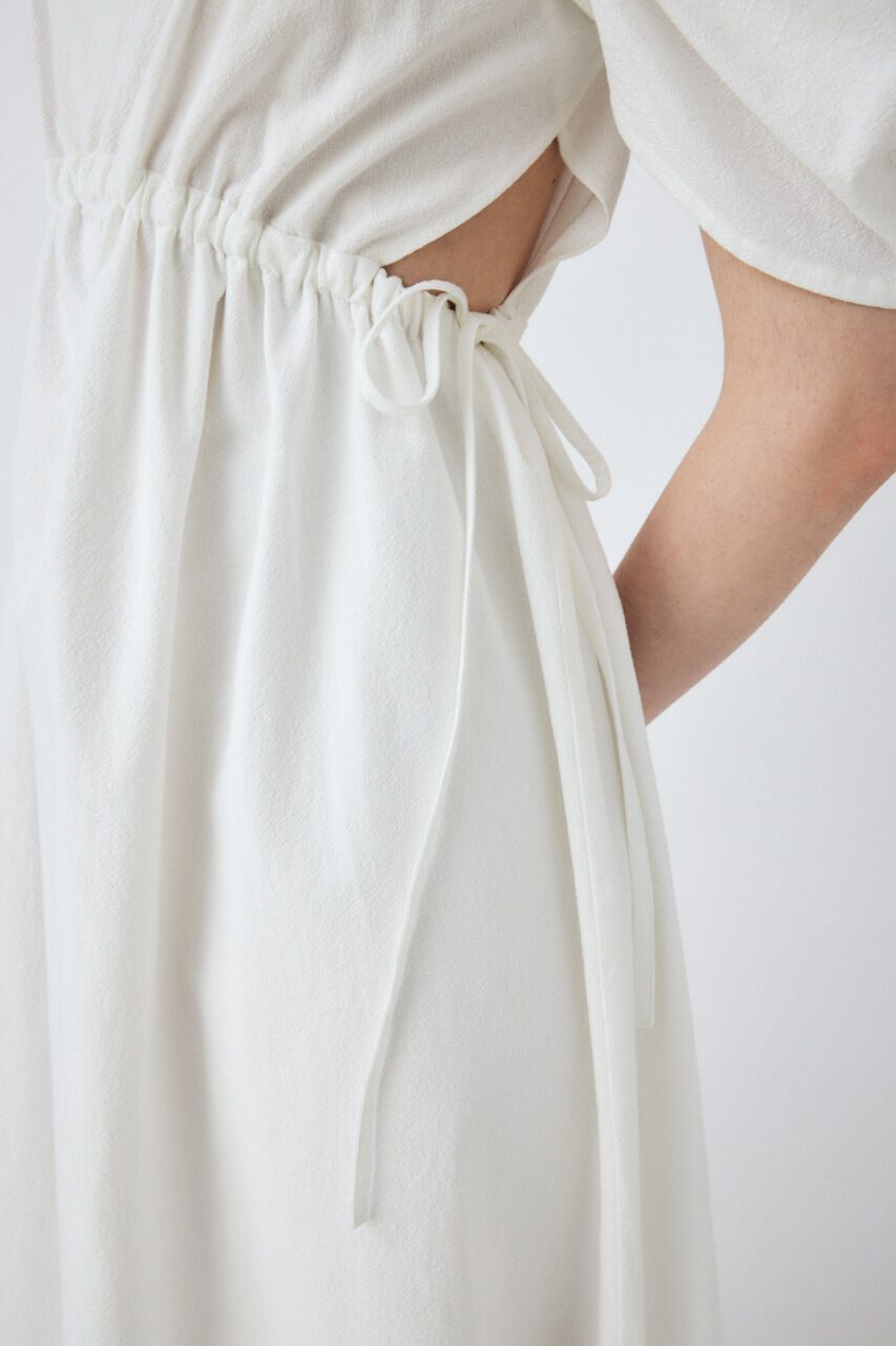 MOUSSY「TUCK VOLUME SLEEVE ドレス」|ワンピース|