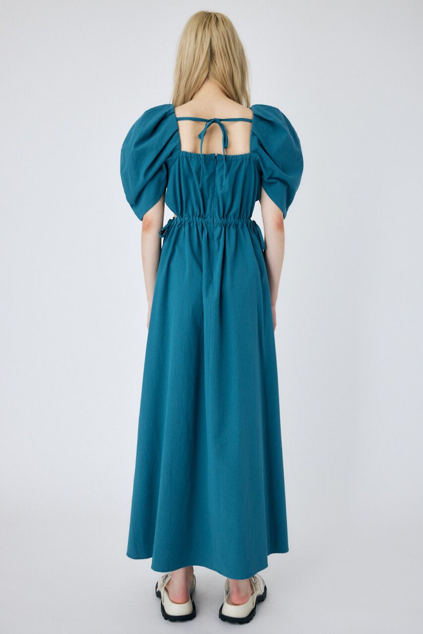 MOUSSY「TUCK VOLUME SLEEVE ドレス」|ワンピース|