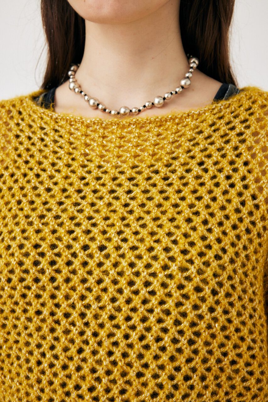 MOUSSY「LUREX MESH ニット」|ニット・セーター|