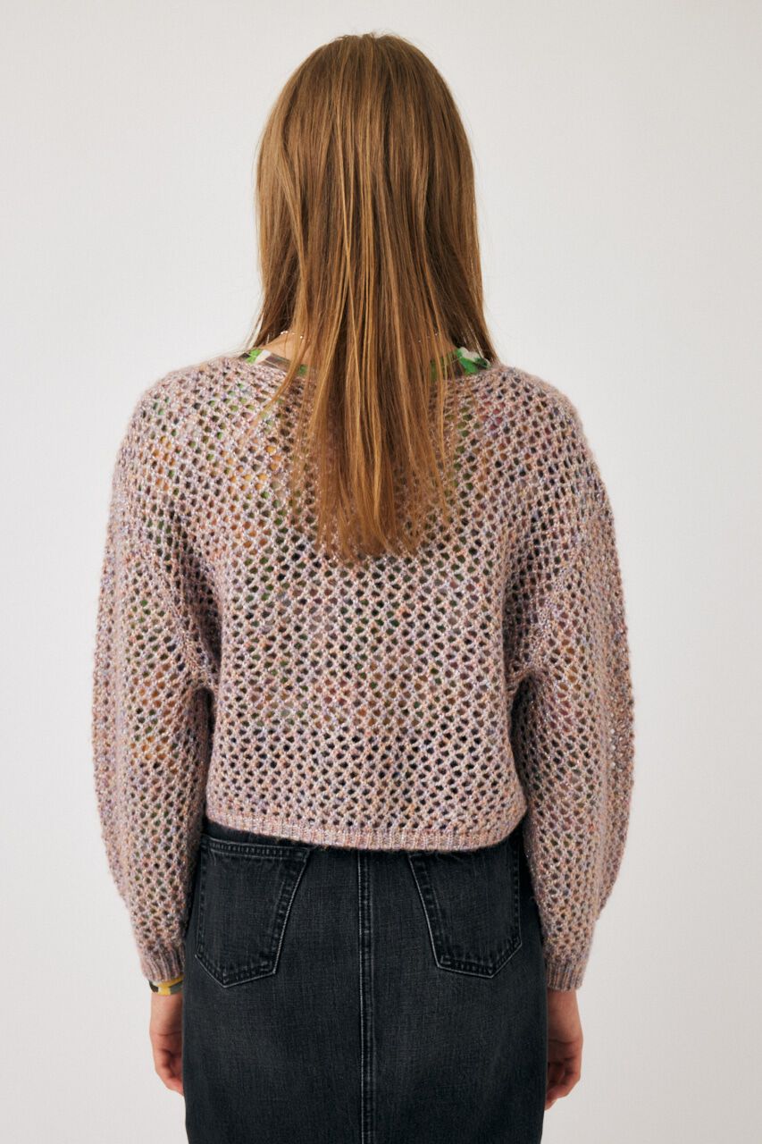 MOUSSY「LUREX MESH ニット」|ニット・セーター|