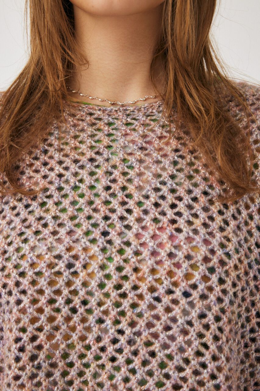 MOUSSY「LUREX MESH ニット」|ニット・セーター|