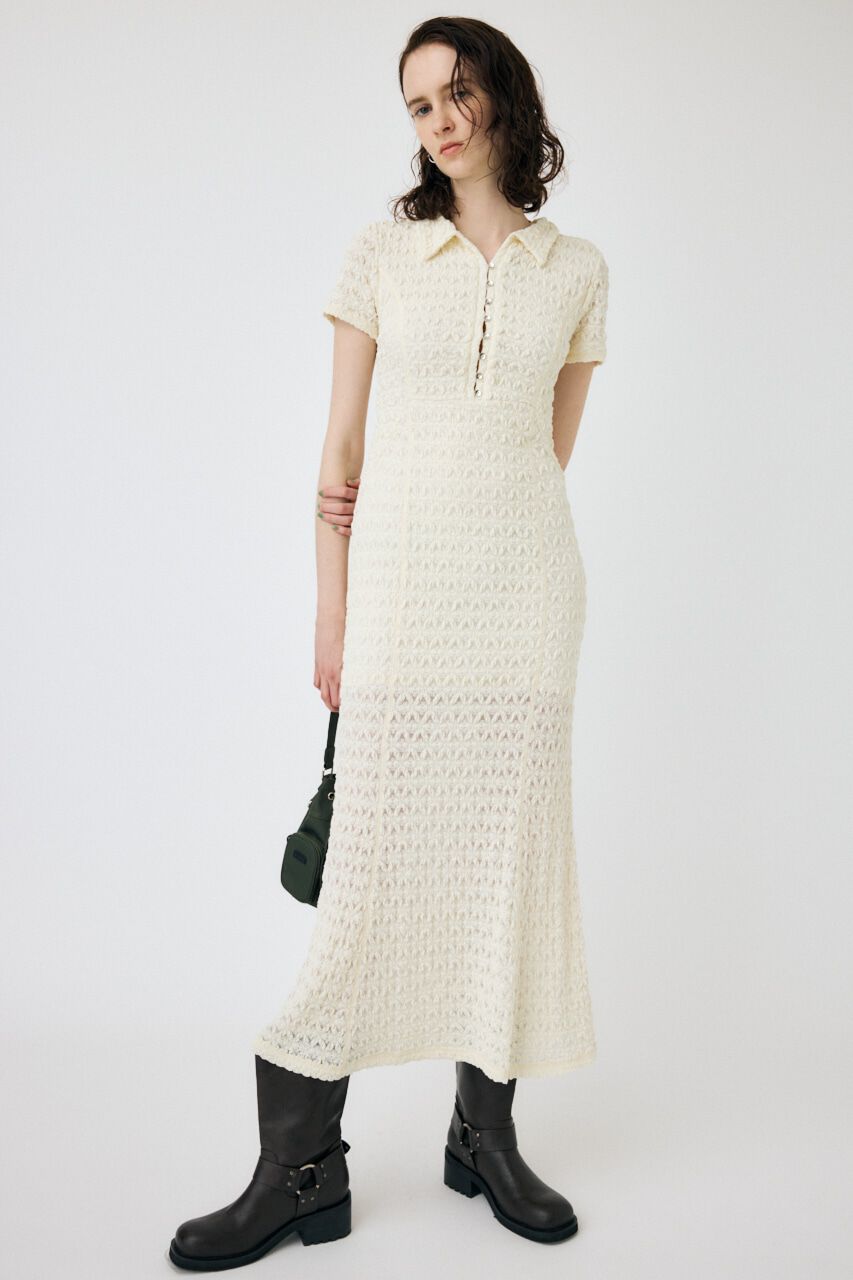 MOUSSY「MERMAID LACE ドレス」|ワンピース|