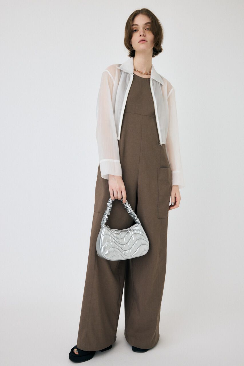 MOUSSY「SHEER CROPPED ジャケット」|シャツ・ブラウス|