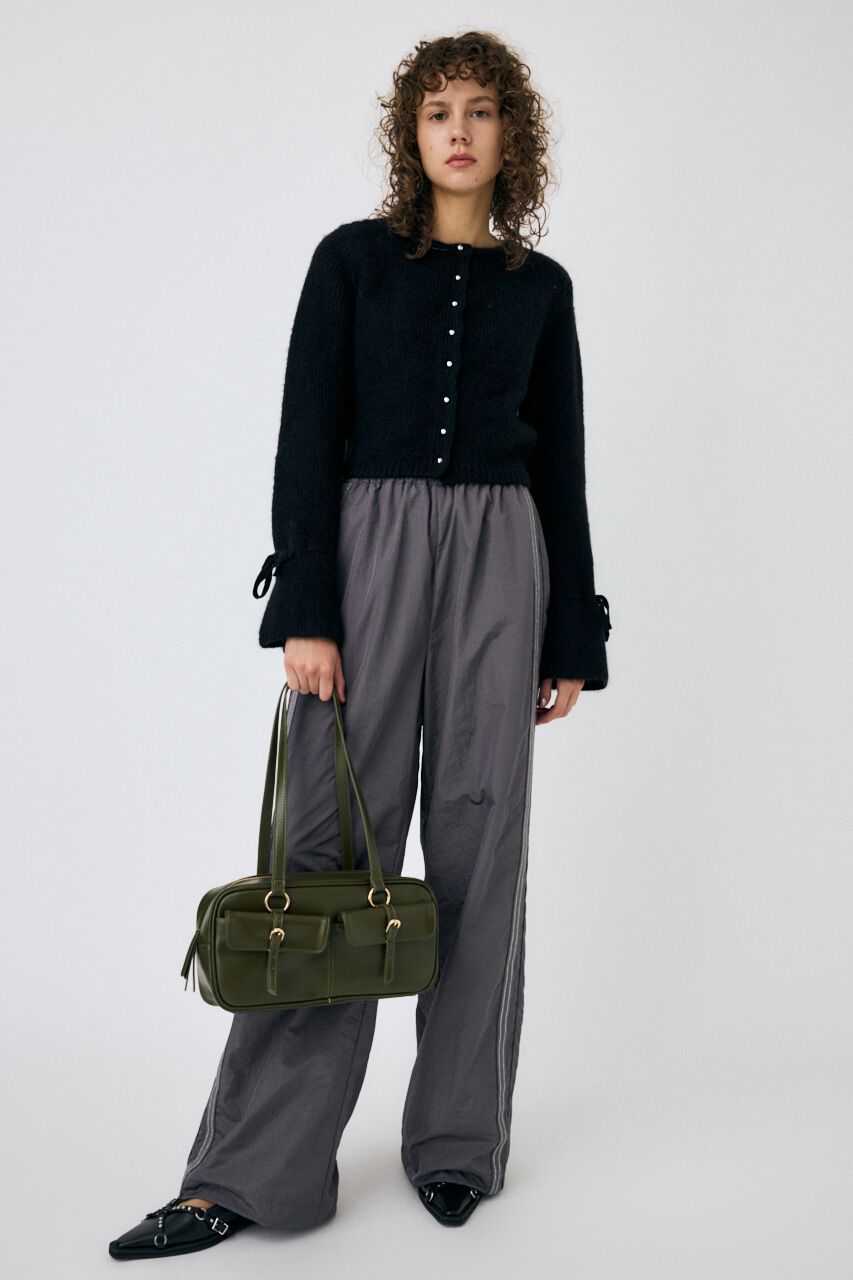 MOUSSY「F/PEARL BUTTON カーディガン」|カーディガン|