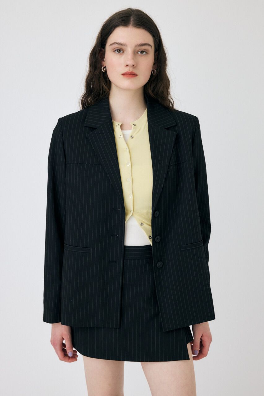 MOUSSY「BOXY ブレザー」|その他|柄BLK5