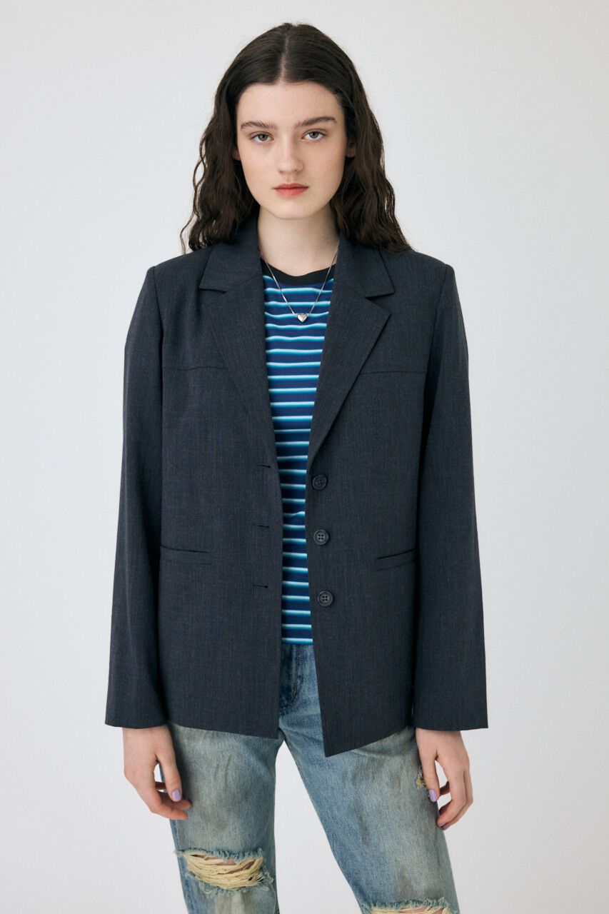 MOUSSY「BOXY ブレザー」|その他|D/GRY3