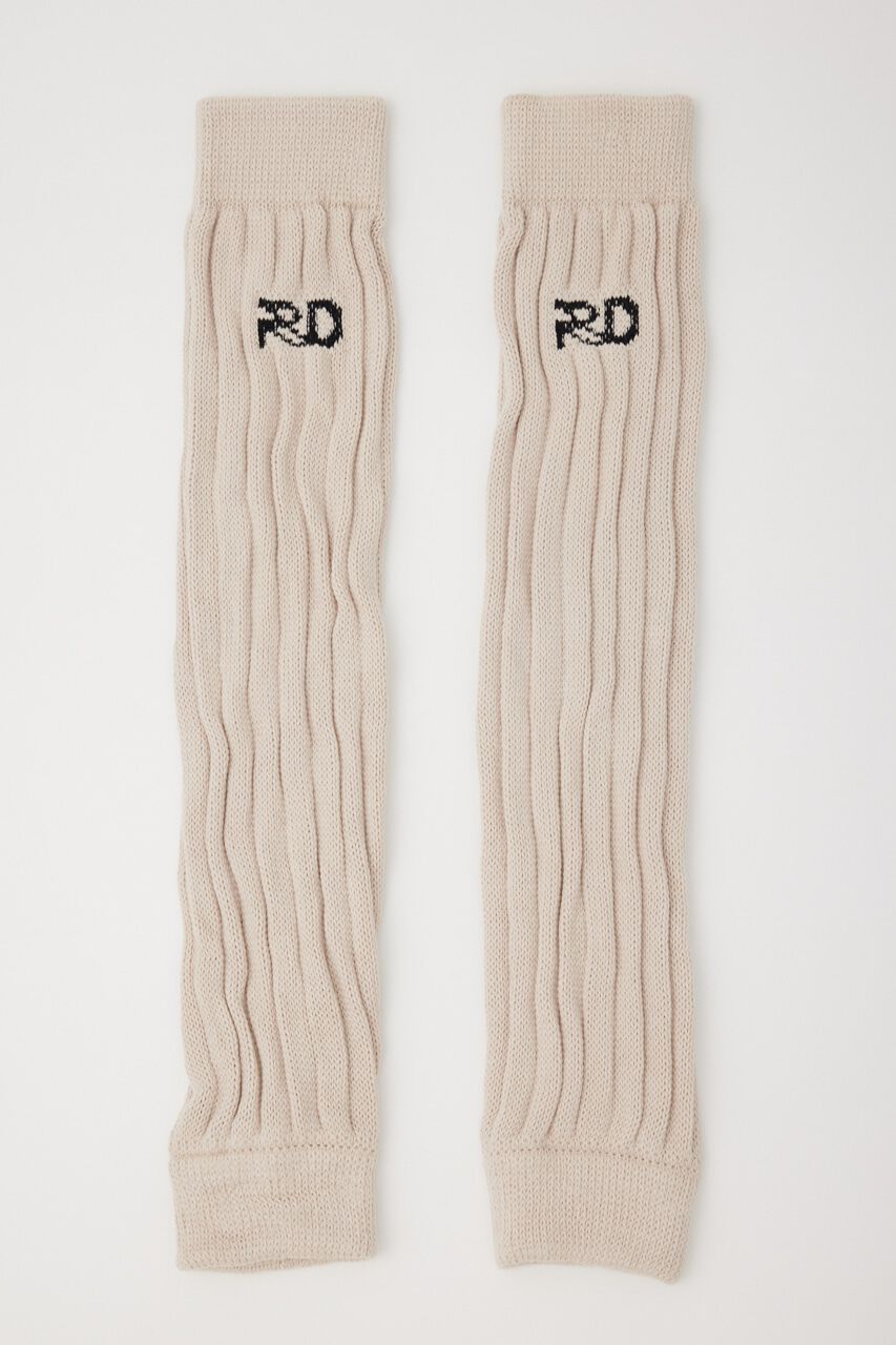 rienda「Knit レッグウォーマー」|その他|BEG