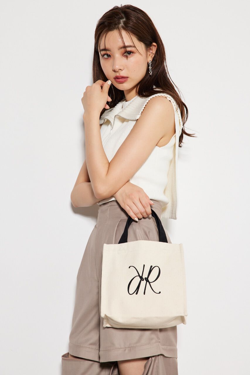 rienda「Rロゴキャンバスミニトートバッグ」|その他|