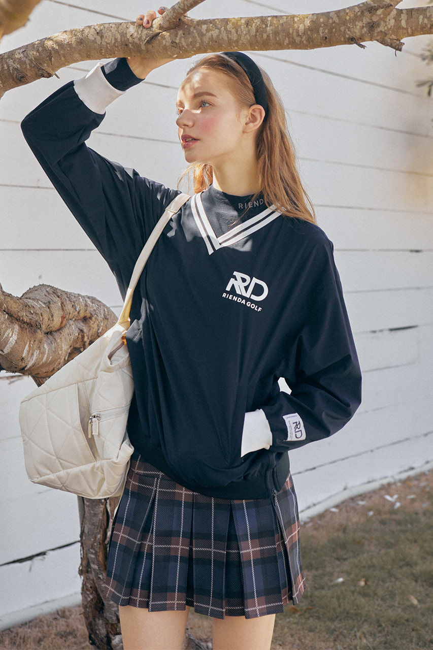 rienda「RDルーズスニードジャケット」|シャツ・ブラウス|NVY