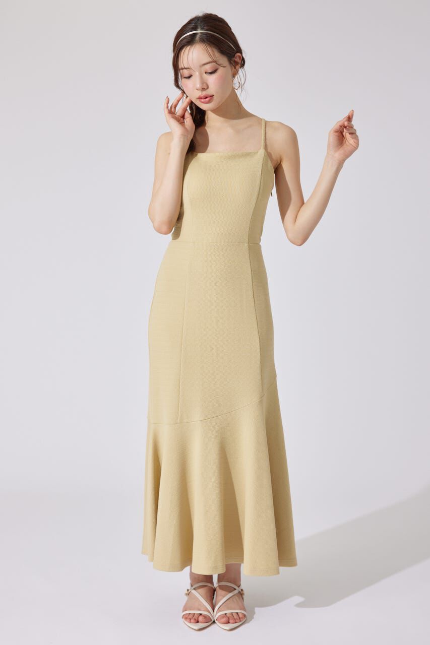 rienda「カップ付きマーメイドキャミワンピース」|ワンピース|