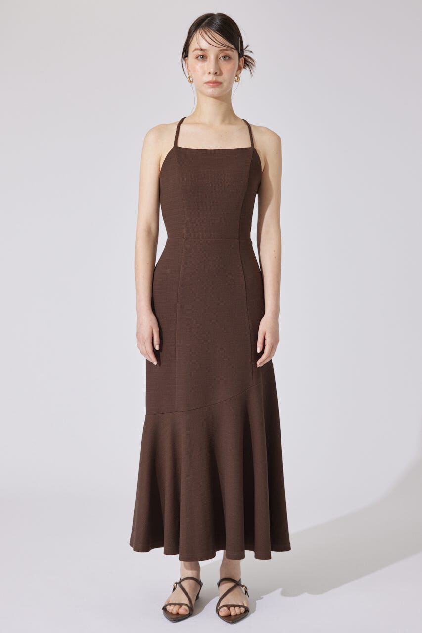 rienda「カップ付きマーメイドキャミワンピース」|ワンピース|