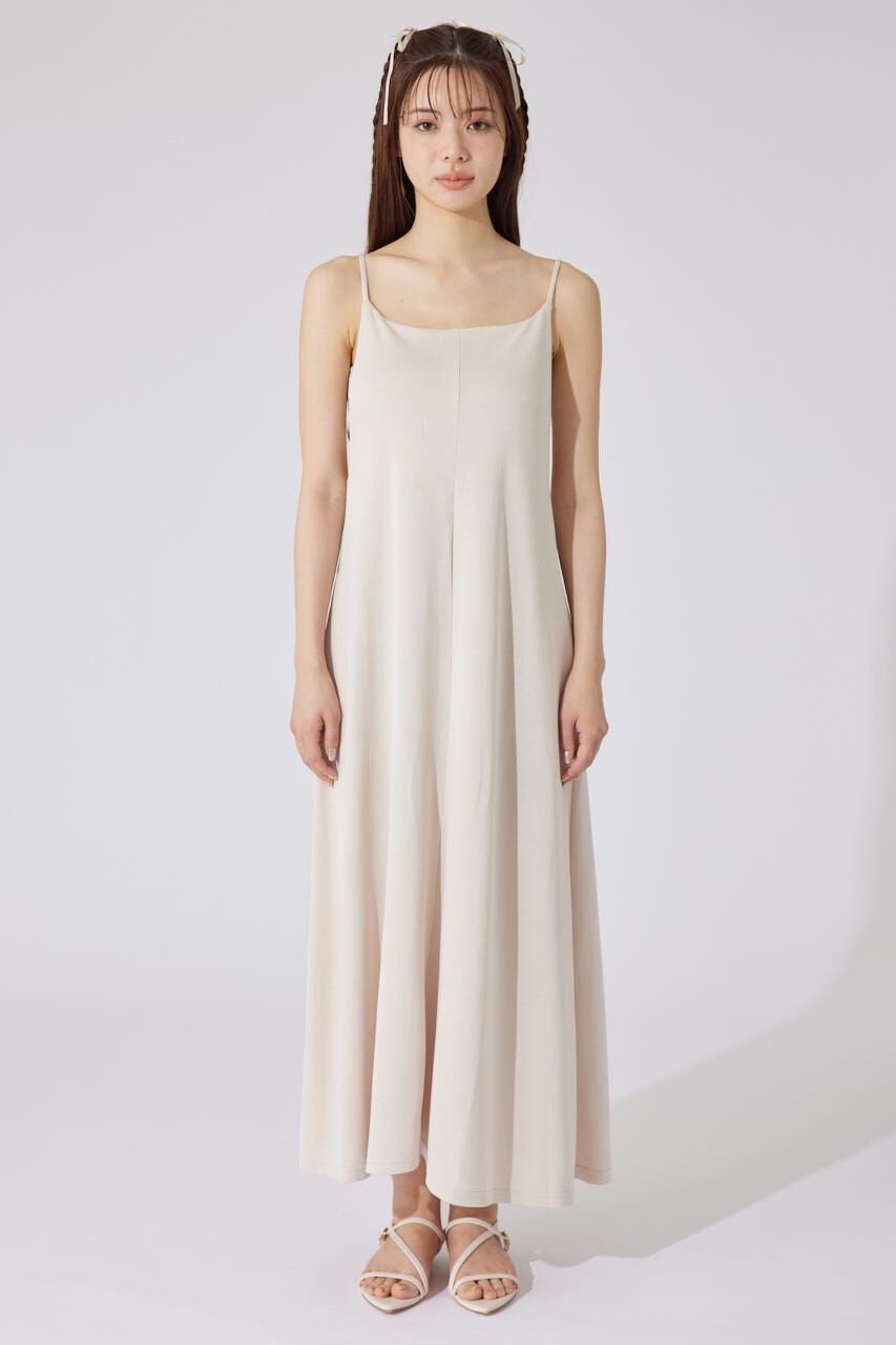 rienda「リラックスカットキャミワンピース」|ワンピース|