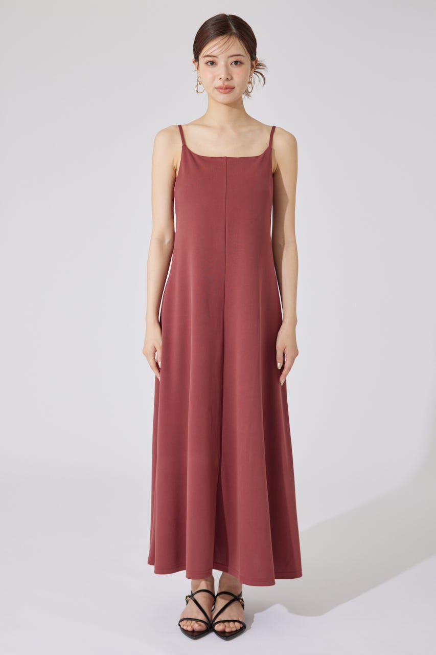 rienda「リラックスカットキャミワンピース」|ワンピース|