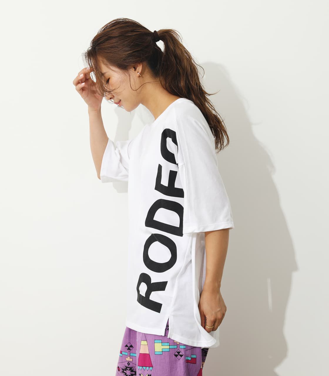 RODEO CROWNS「サイドロゴTシャツ」|Tシャツ・カットソー|