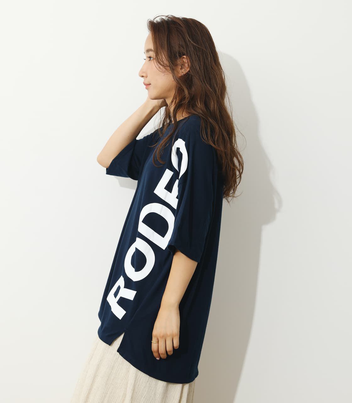 RODEO CROWNS「サイドロゴTシャツ」|Tシャツ・カットソー|