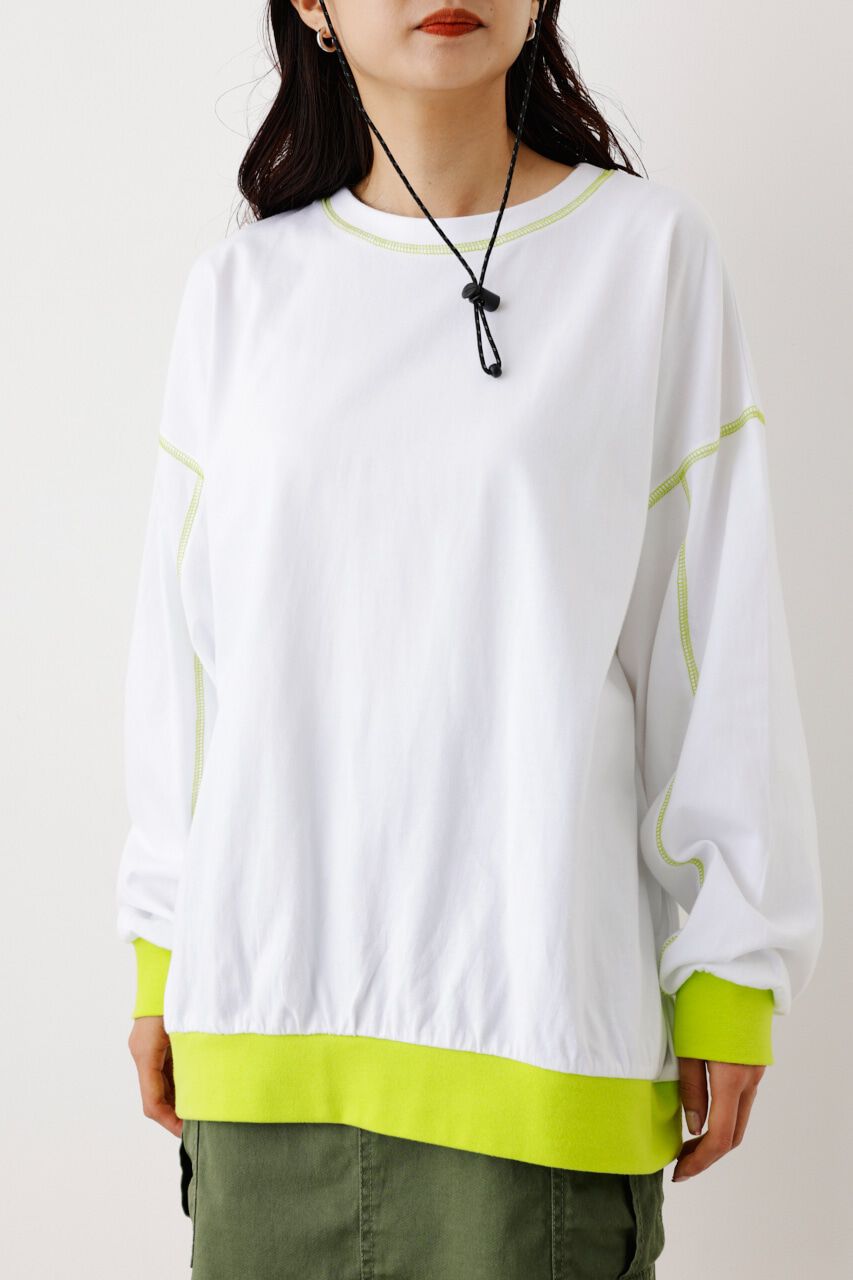 RODEO CROWNS「Color ステッチL/S Tシャツ」|Tシャツ・カットソー|