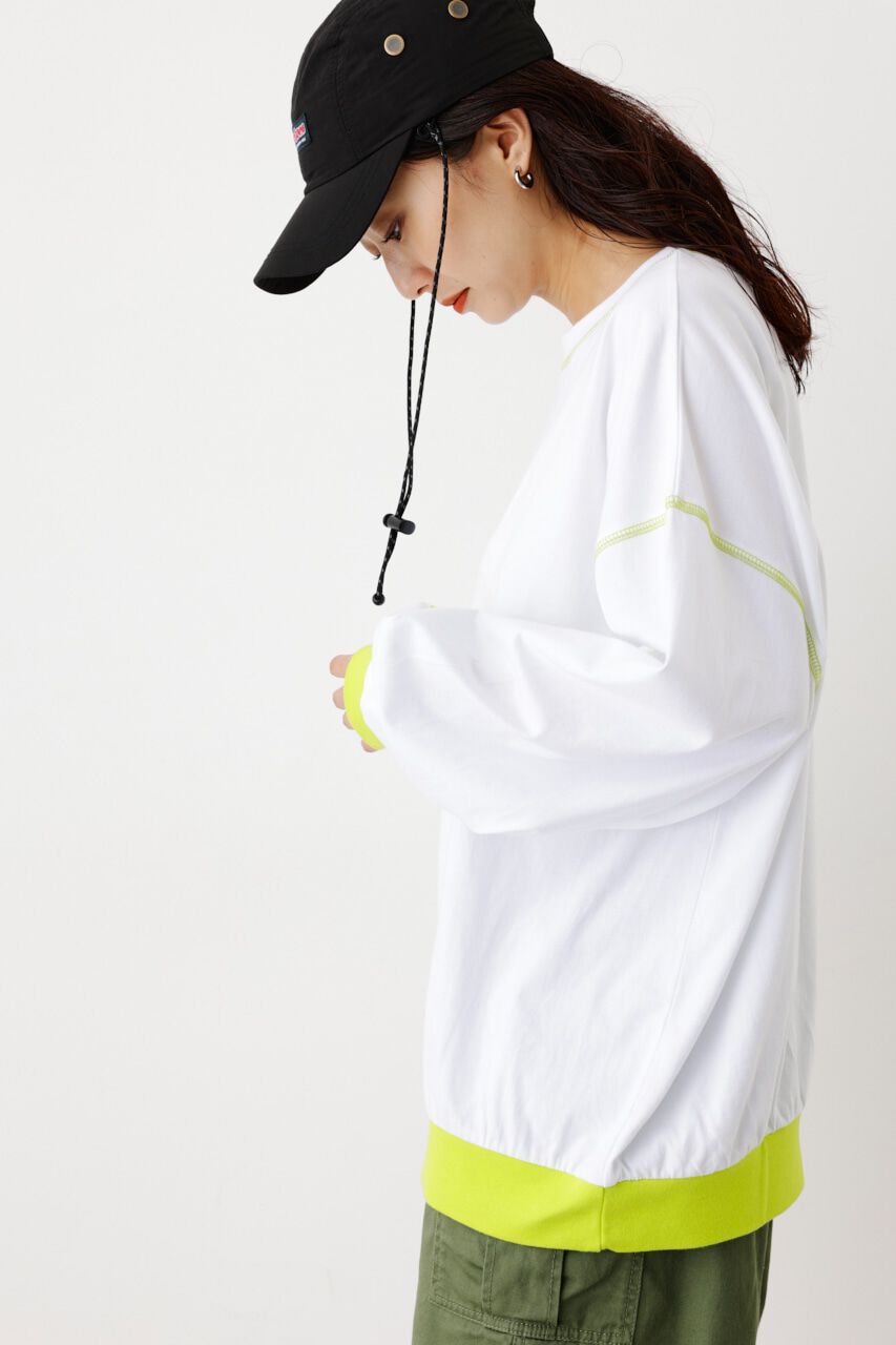 RODEO CROWNS「Color ステッチL/S Tシャツ」|Tシャツ・カットソー|