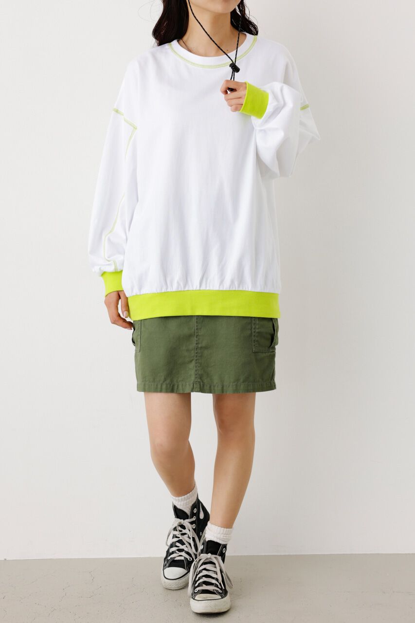 RODEO CROWNS「Color ステッチL/S Tシャツ」|Tシャツ・カットソー|