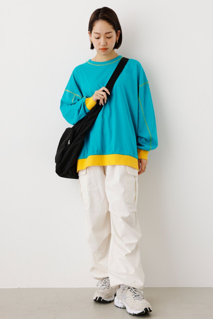 RODEO CROWNS「Color ステッチL/S Tシャツ」|Tシャツ・カットソー|