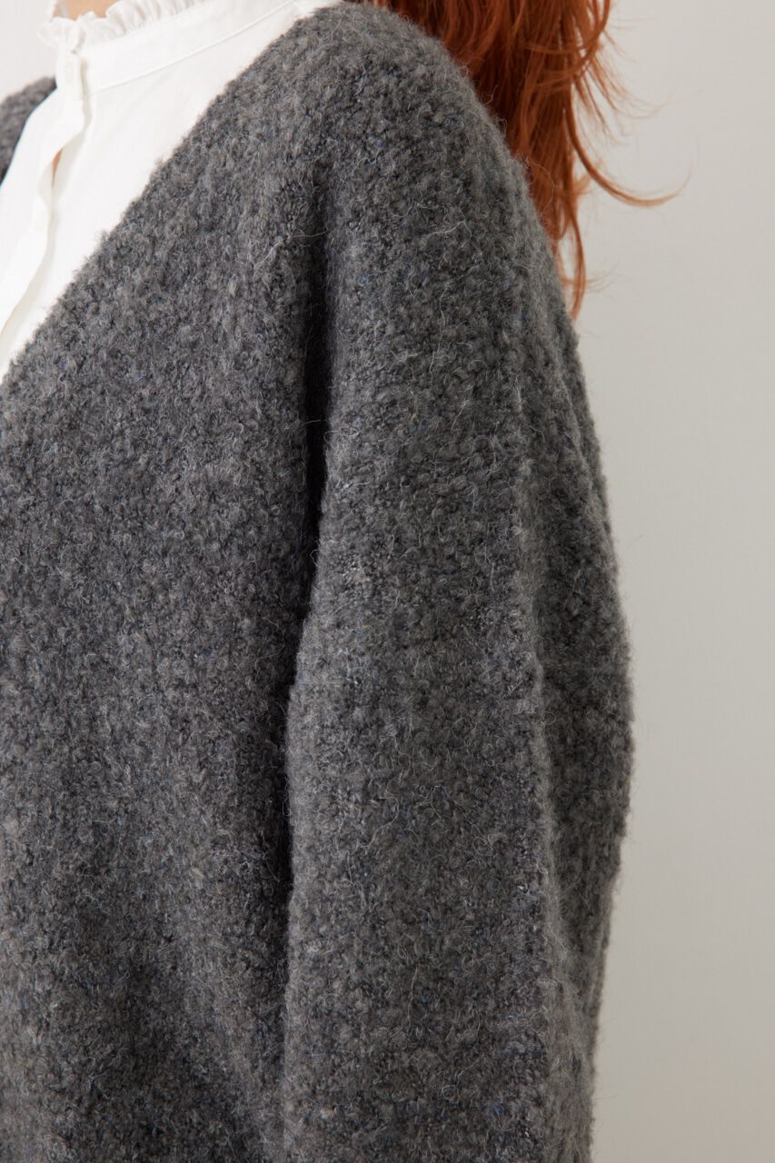 RODEO CROWNS「ミックスブークレニットカーディガン」|カーディガン|