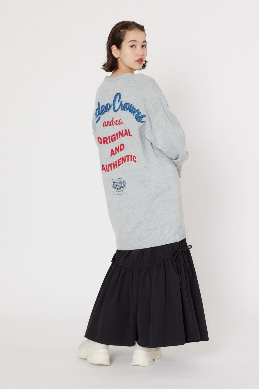 RODEO CROWNS「デニムロゴ ニット ワンピース」|ワンピース|