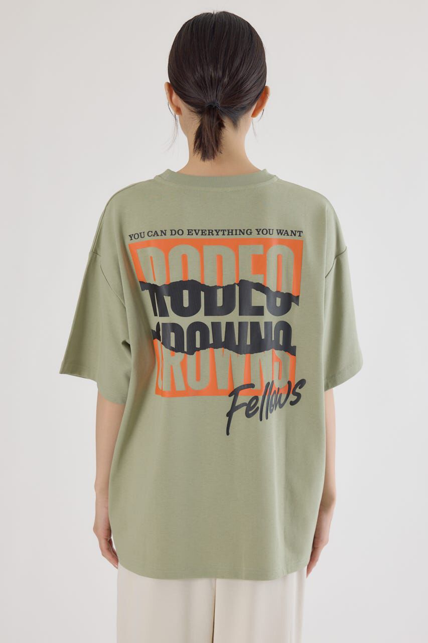 RODEO CROWNS「MASTER PROTECT RIP UPロゴTシャツ」|Tシャツ・カットソー|