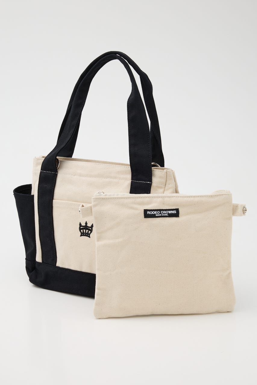 RODEO CROWNS「セパレートポーチセット キャンバストート」|その他|