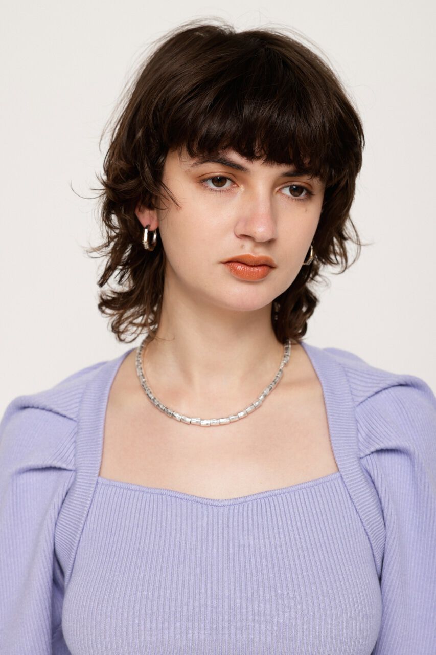 SLY「TUCK PUFF SQUARE HG トップス」|ニット・セーター|