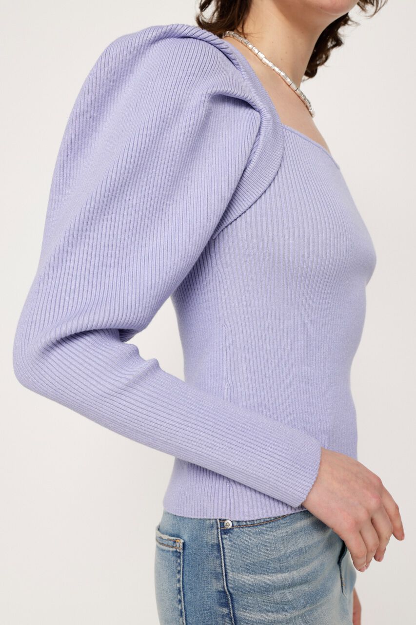 SLY「TUCK PUFF SQUARE HG トップス」|ニット・セーター|