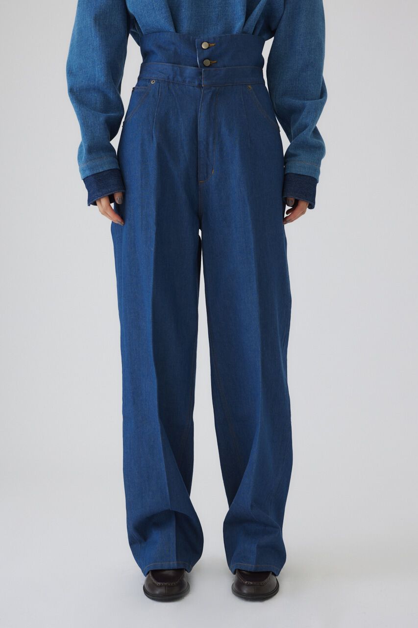 RIM.ARK 「Corset denim PT」|デニム|