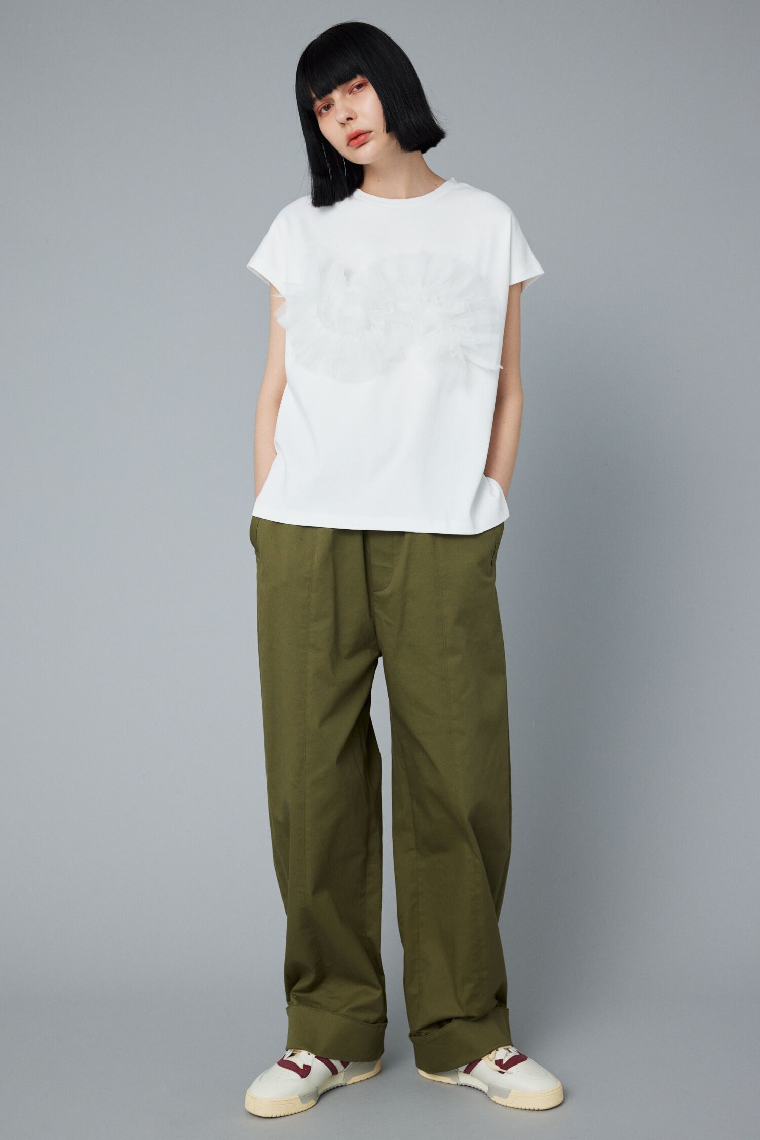 HeRIN.CYE「Attachment tops」|Tシャツ・カットソー|
