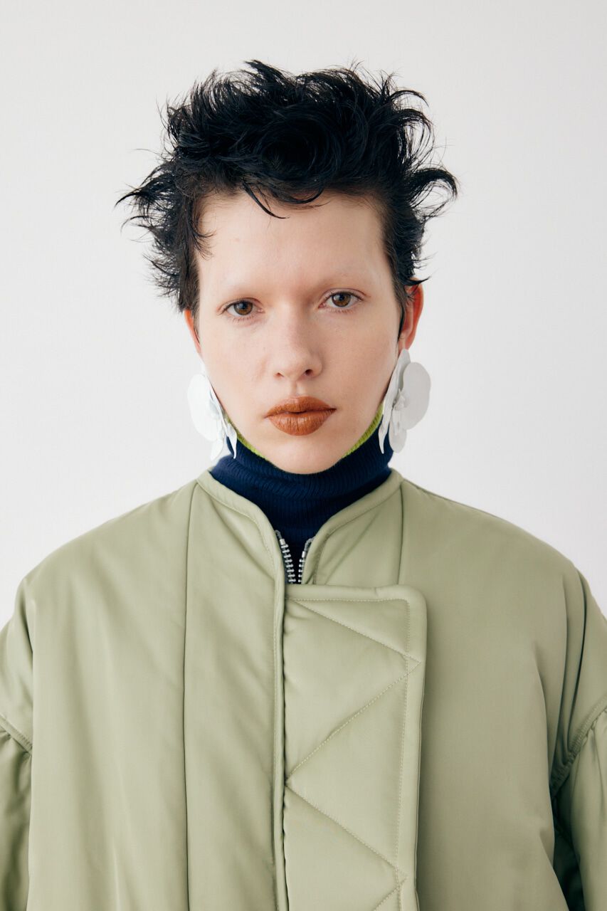 HeRIN.CYE「Egg MA-1」|ブルゾン・スタジャン|