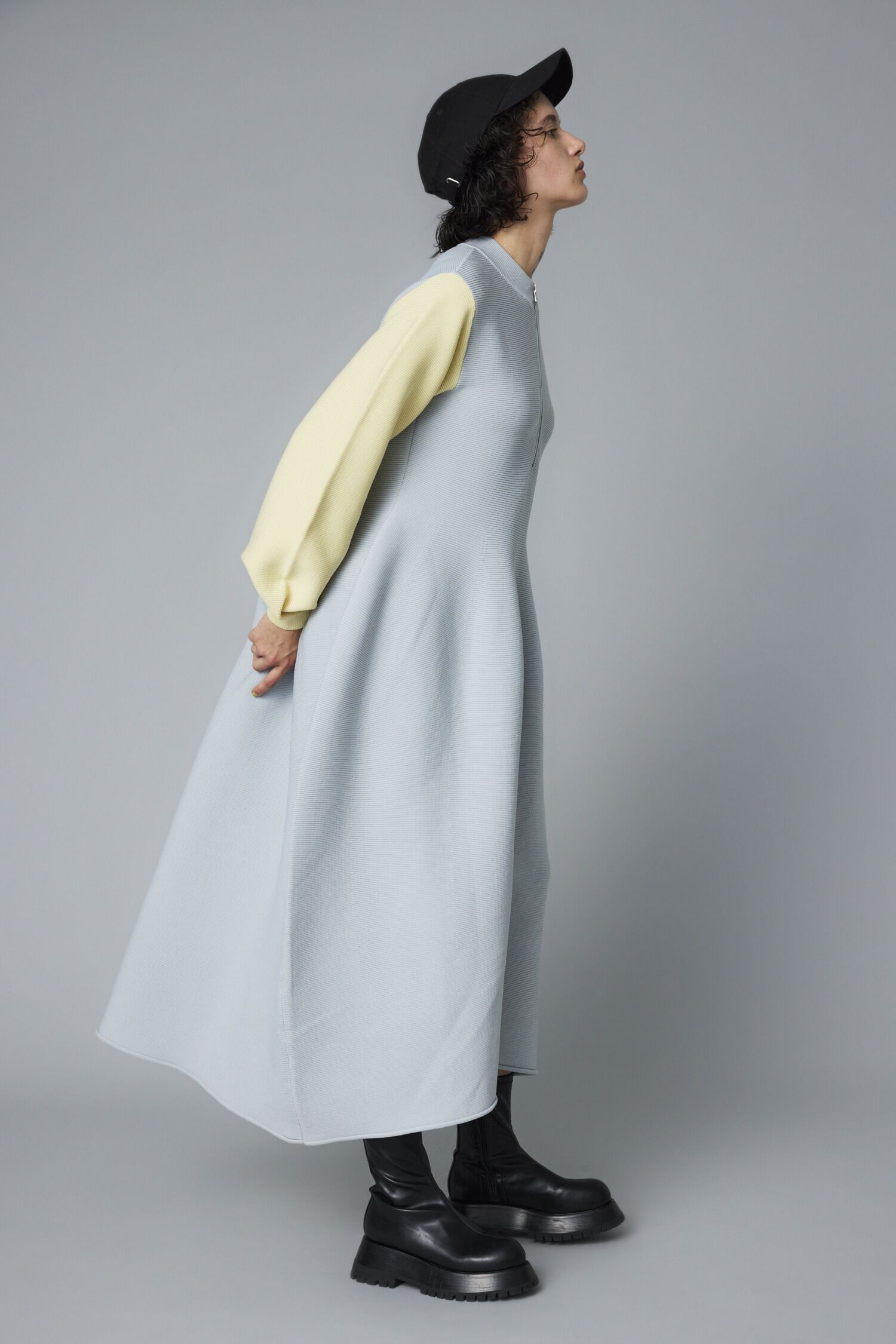 HeRIN.CYE「Front zip dress」|ワンピース|