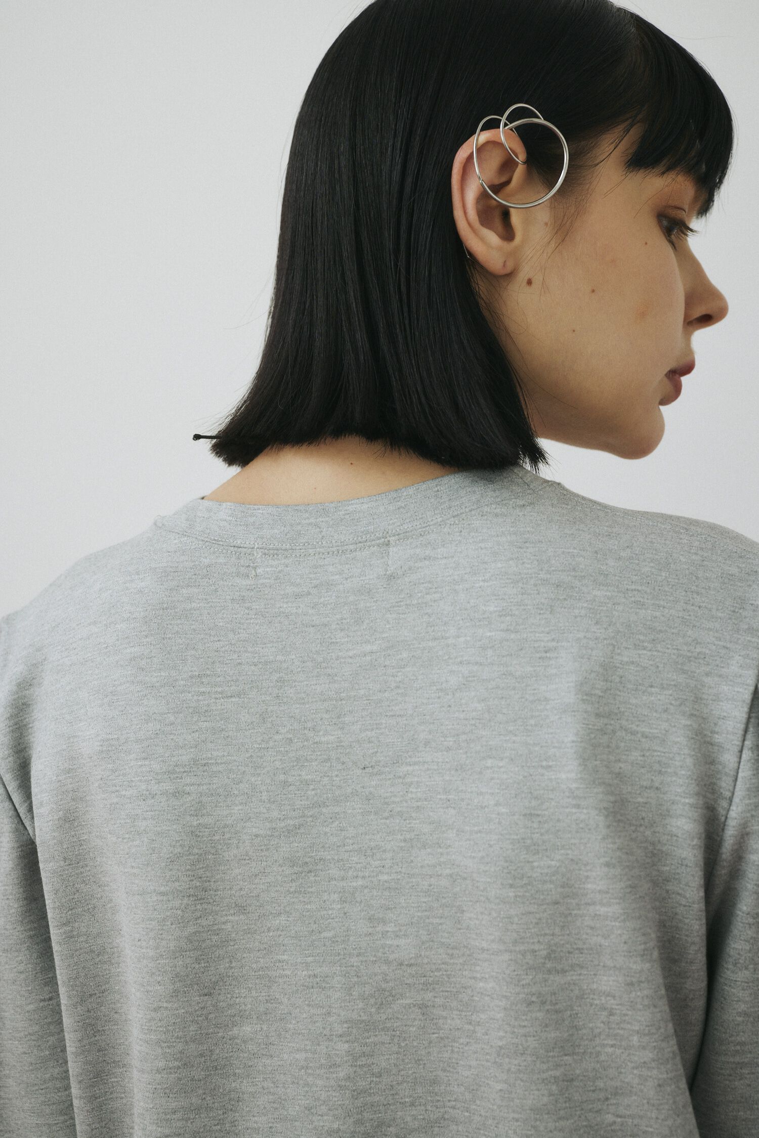 HeRIN.CYE「Balloon hem ponte dress」|ワンピース|