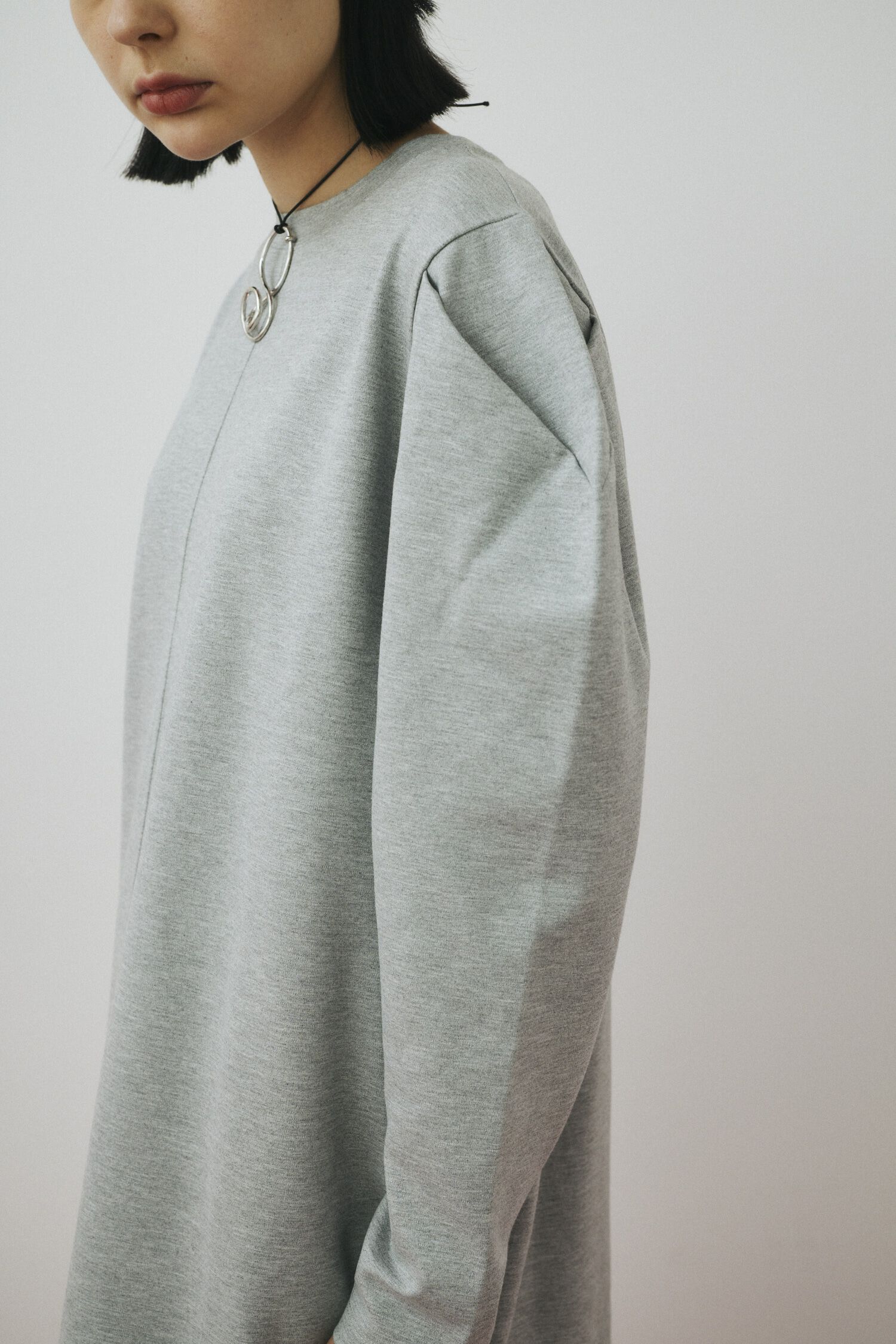 HeRIN.CYE「Balloon hem ponte dress」|ワンピース|