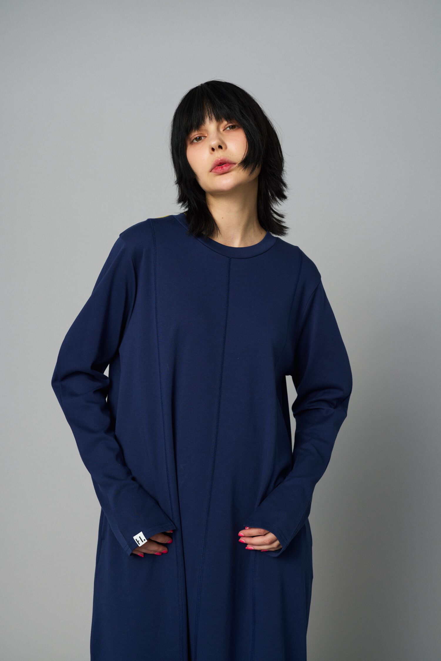 HeRIN.CYE「Long cut dress」|ワンピース|