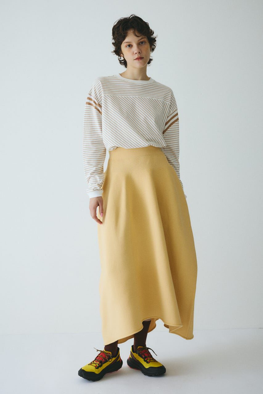 HeRIN.CYE「Jersey volume knit skirt」|スカート|