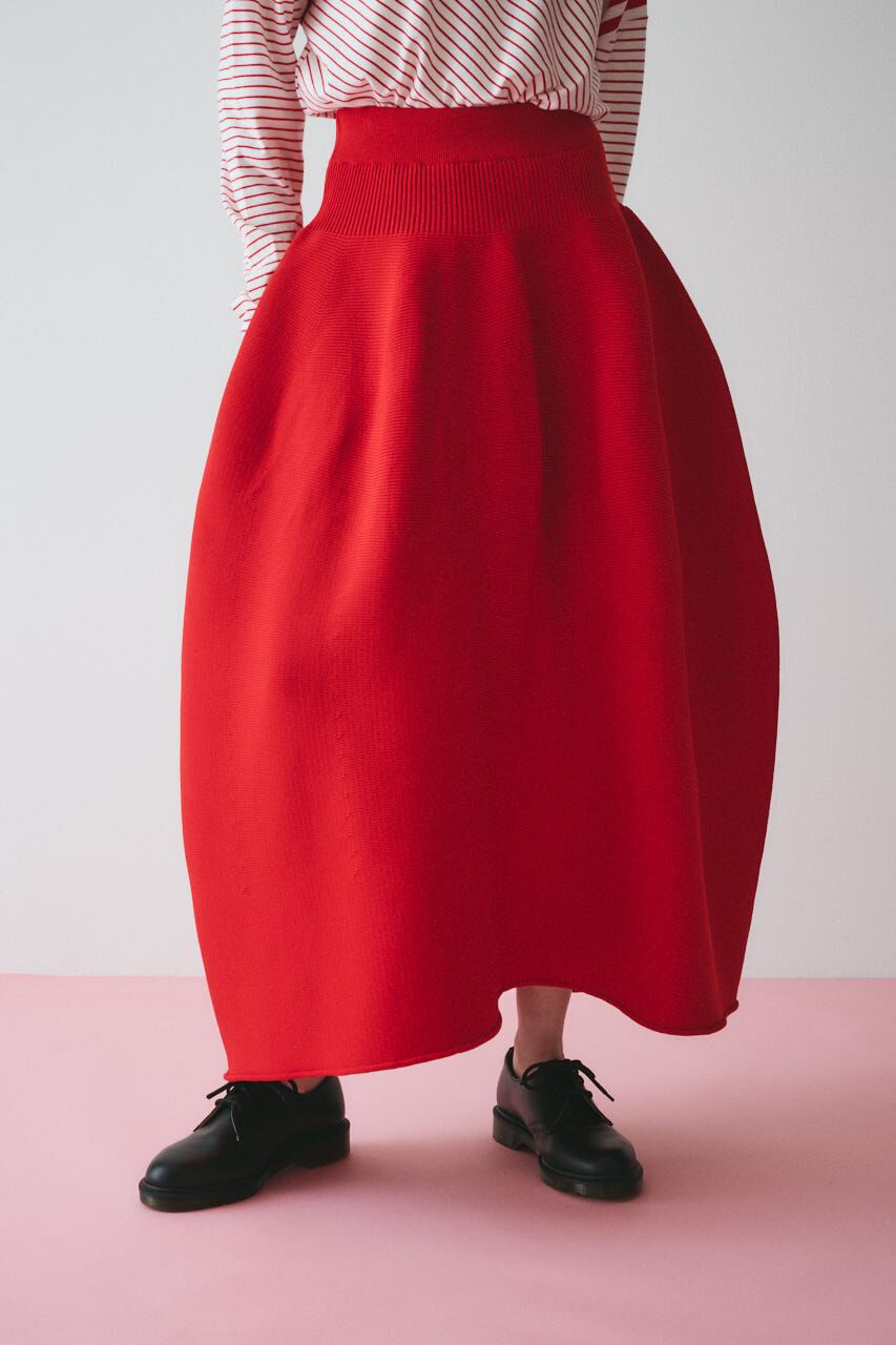 HeRIN.CYE「Jersey volume knit skirt」|スカート|