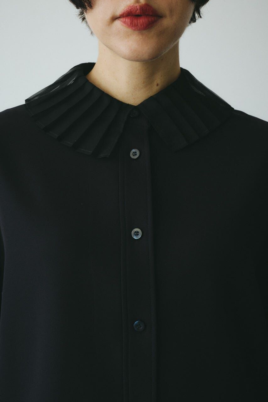 HeRIN.CYE「CLO Pleats collar blouse」|シャツ・ブラウス|
