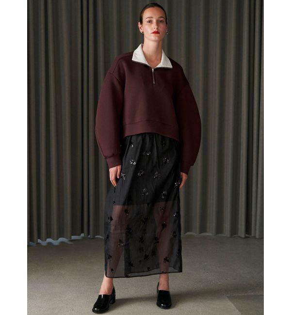 ELENDEEK「SPANGLE SHEER SK」|スカート|